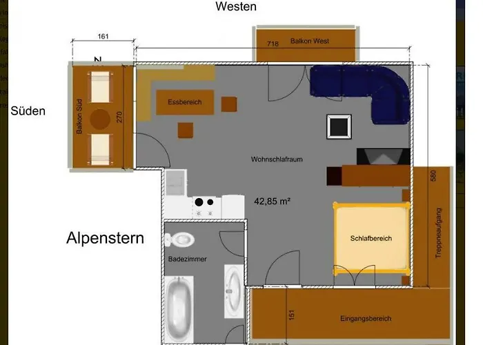 Alpenstern Apartmán Rieden